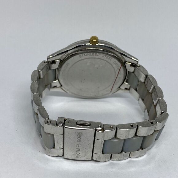 Michael Kors MK4295 Women's Stainless Steel Analog Gold Dial Quartz Watch WO680 - Picture 10 of 12